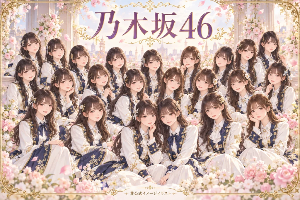 乃木坂46の非公式イメージイラスト