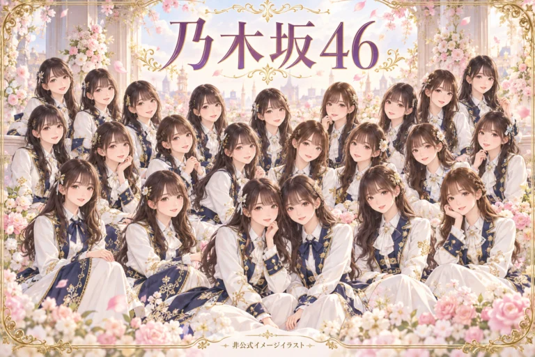 乃木坂46の非公式イメージイラスト