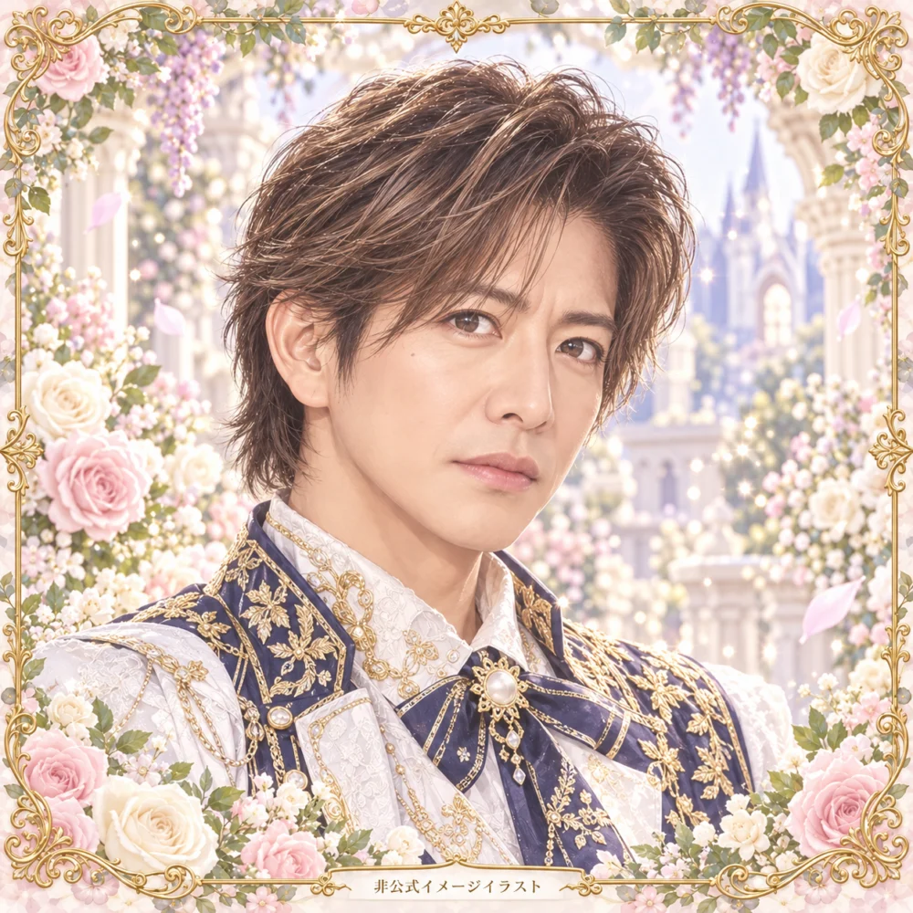 木村拓哉の非公式イメージイラスト。作品の場面写真ではありません。