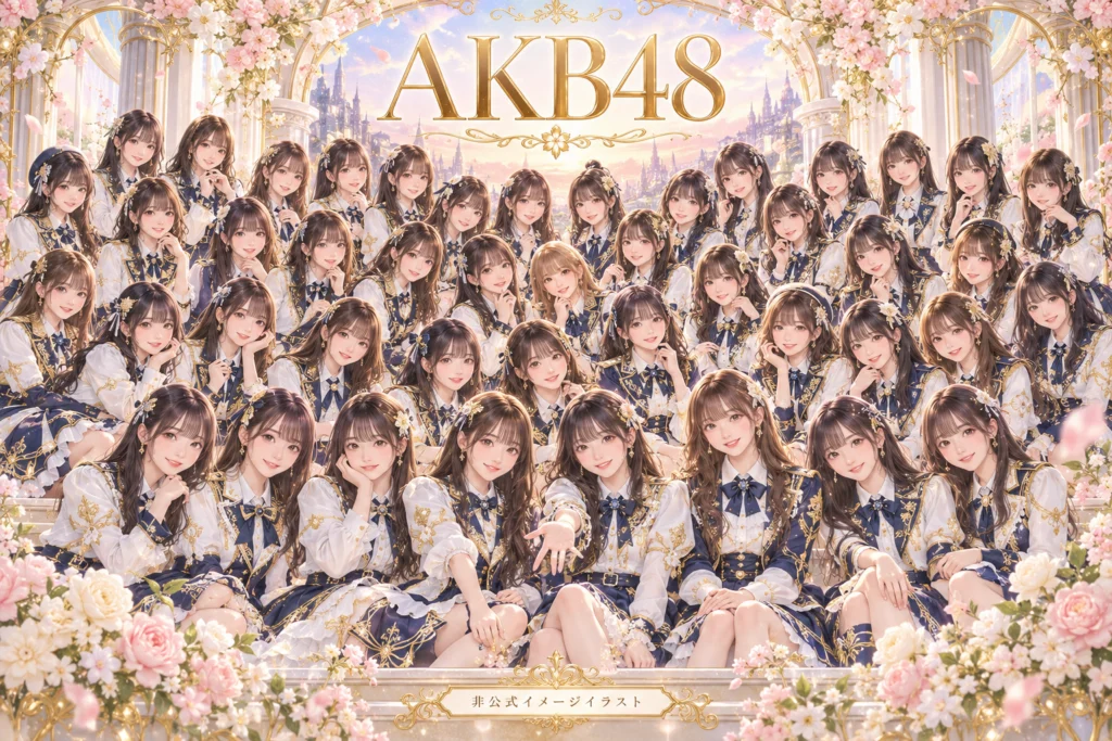 AKB48の非公式イメージイラスト