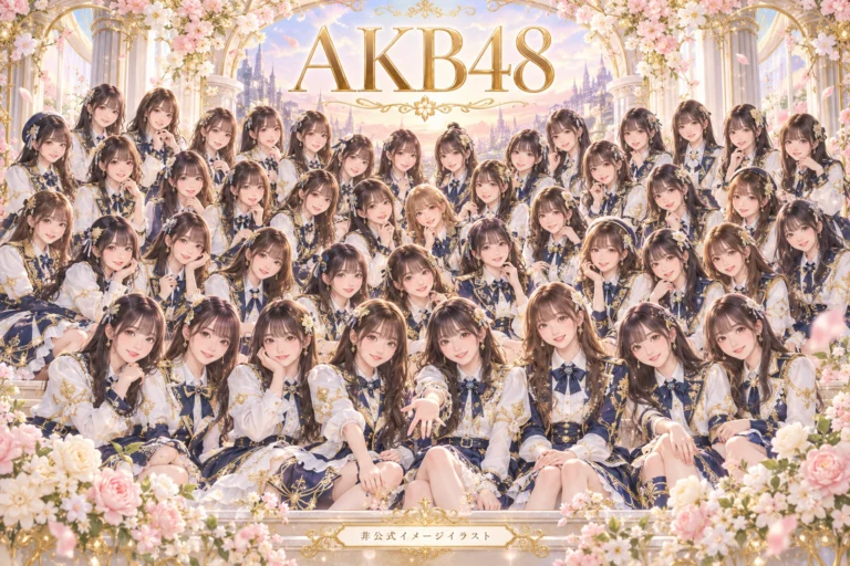 AKB48の非公式イメージイラスト