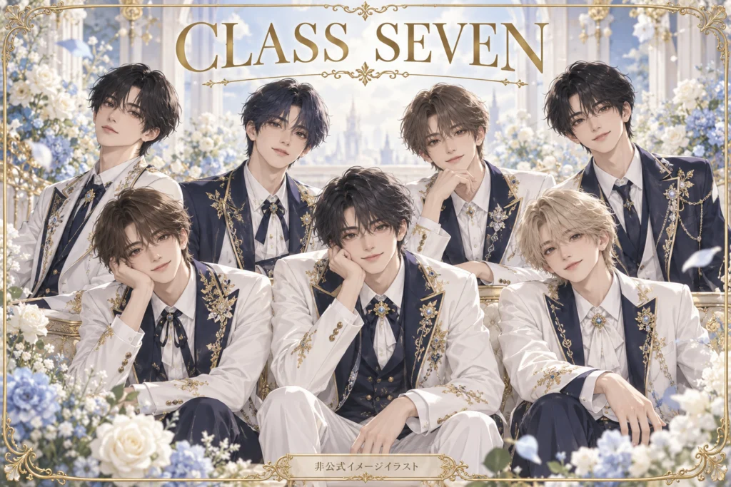 CLASS SEVENの非公式イメージイラスト