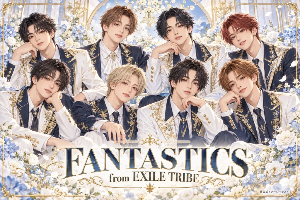 FANTASTICS from EXILE TRIBEの非公式イメージイラスト