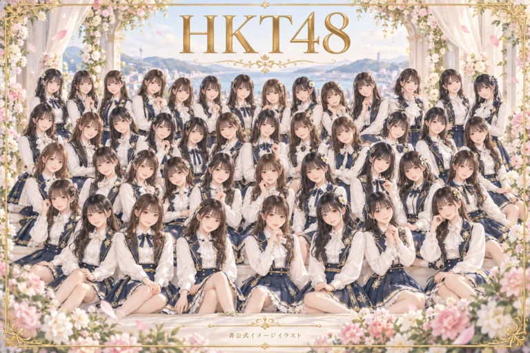 HKT48の非公式イメージイラスト