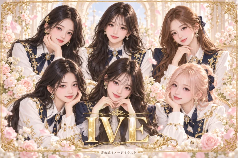 IVEの非公式イメージイラスト