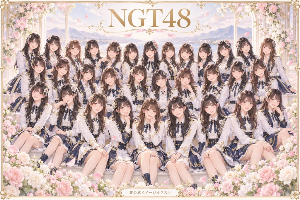 NGT48の非公式イメージイラスト
