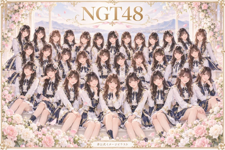 NGT48の非公式イメージイラスト