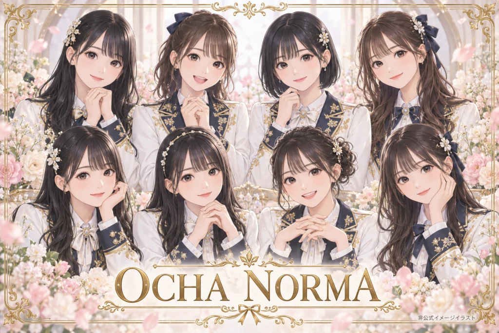 OCHA NORMAの非公式イメージイラスト