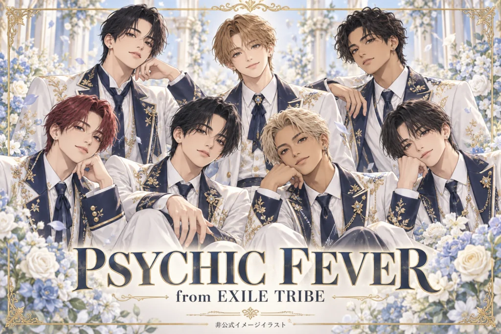 PSYCHIC FEVER from EXILE TRIBEの非公式イメージイラスト