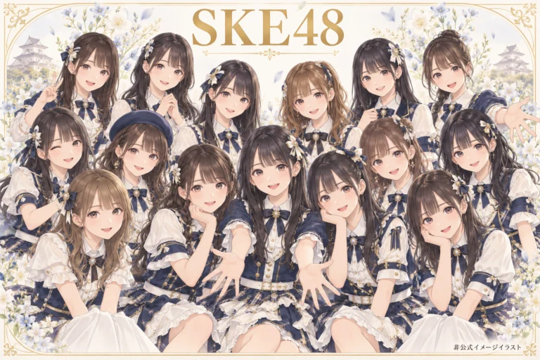 SKE48の非公式イメージイラスト