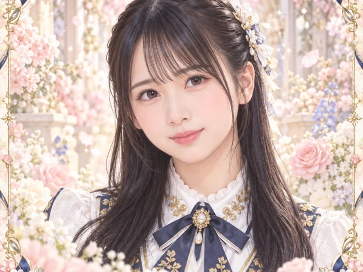 上村ひなのの紹介用・非公式AIイメージイラスト
