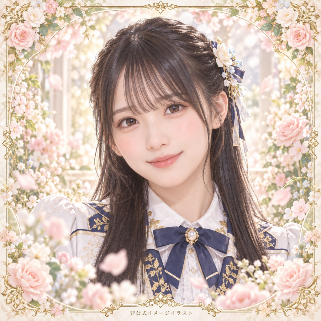 下田衣珠季の紹介用・非公式AIイメージイラスト