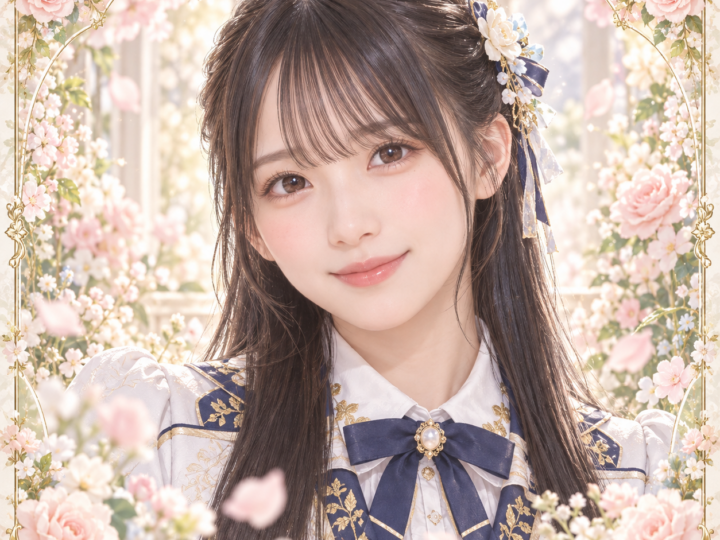 下田衣珠季の紹介用・非公式AIイメージイラスト