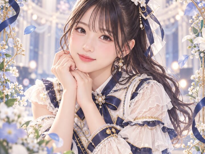 中山夏月姫の紹介用・非公式AIイメージイラスト