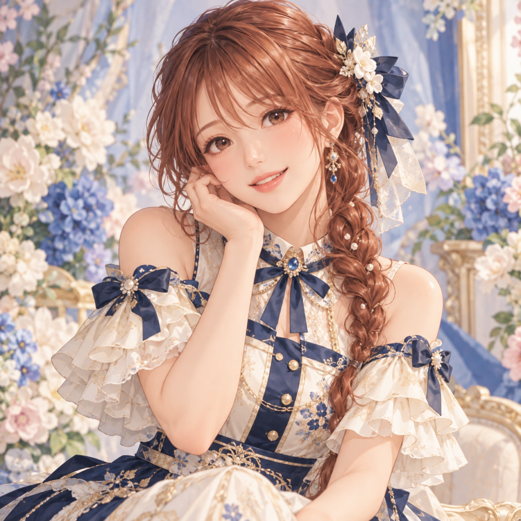 中田 麻実のプロフィール用・非公式イメージイラスト