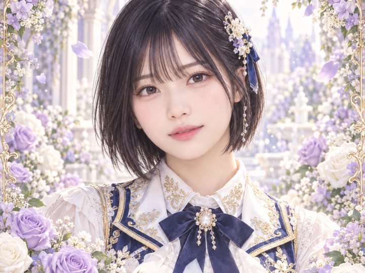中西アルノの紹介用・非公式AIイメージイラスト