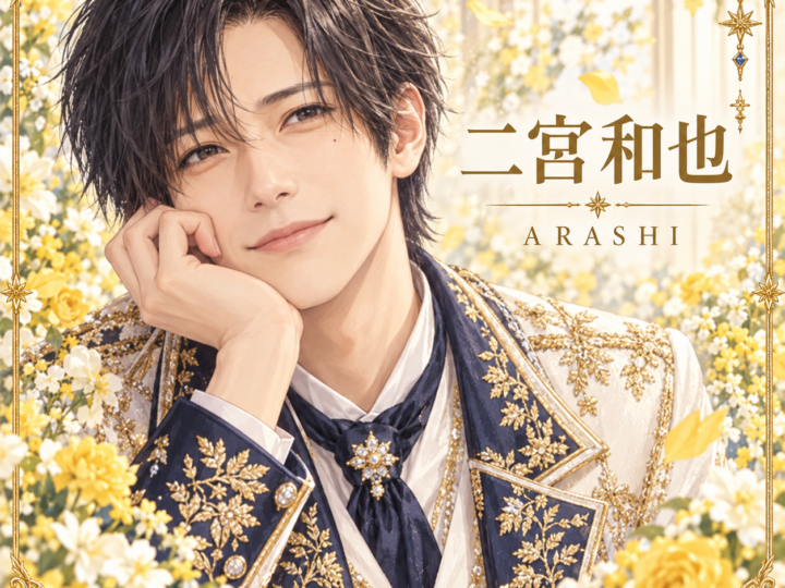 二宮和也の非公式イメージイラスト