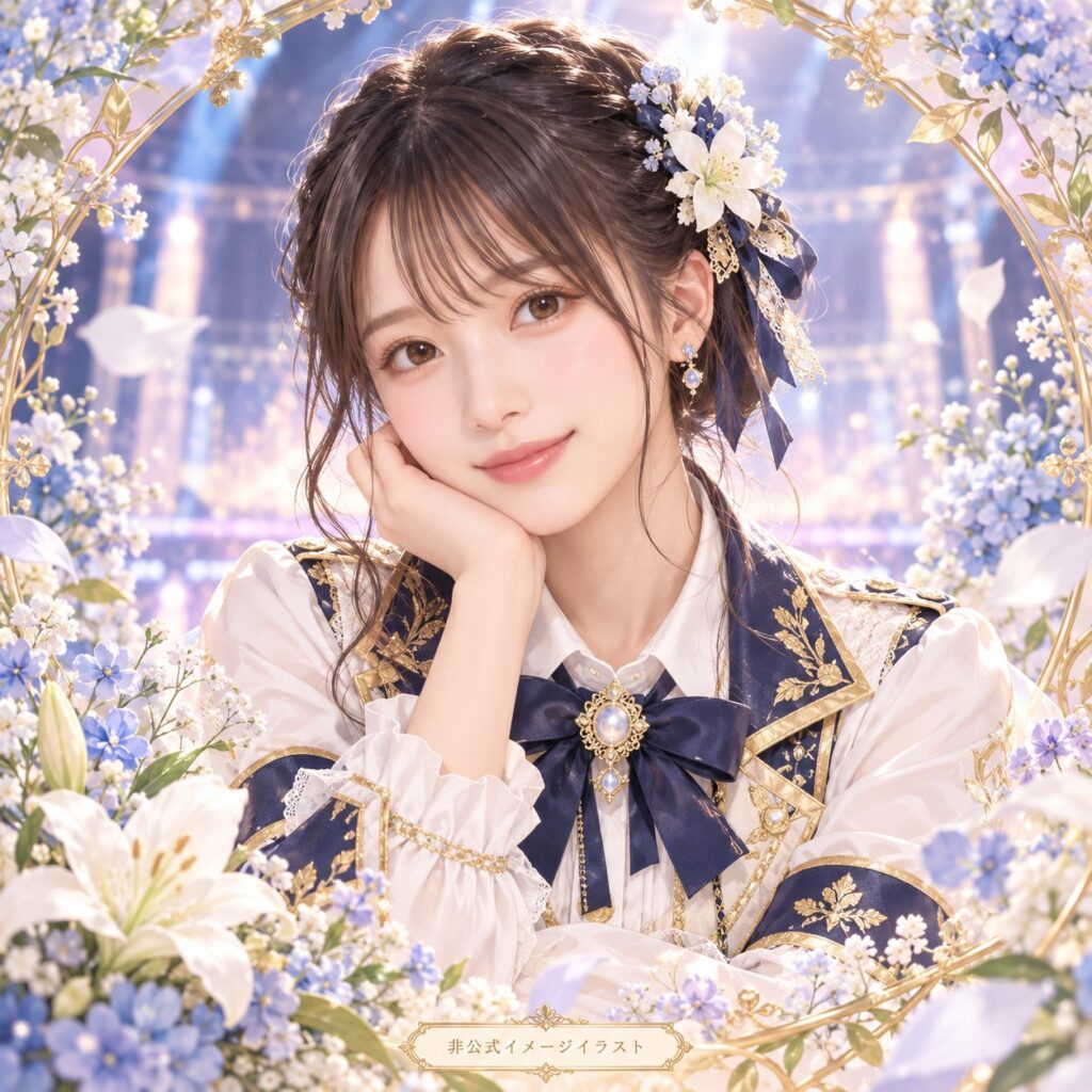 佐々木希美の紹介用・非公式AIイメージイラスト