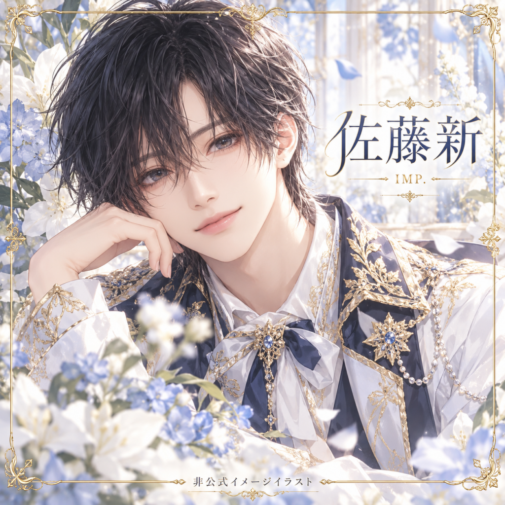 佐藤新の非公式イメージイラスト