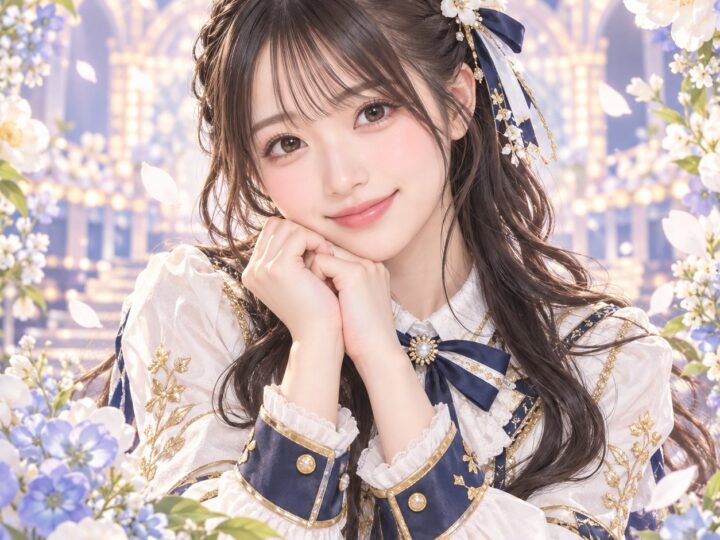倉島杏実の紹介用・非公式AIイメージイラスト