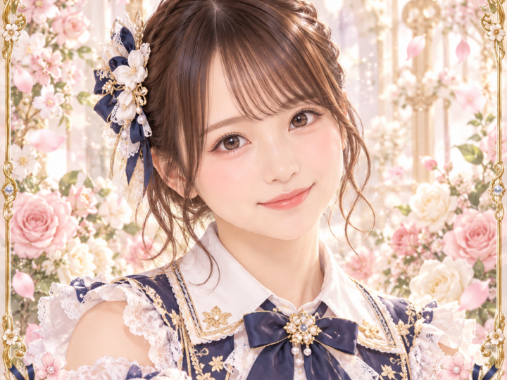 倉野尾 成美の紹介用・非公式AIイメージイラスト