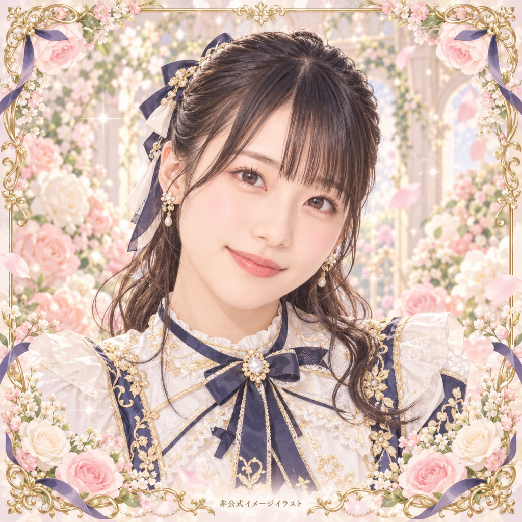 入江里咲の紹介用・非公式AIイメージイラスト