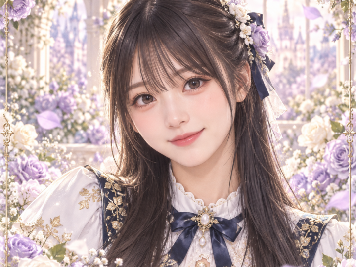 冨里奈央の紹介用・非公式AIイメージイラスト