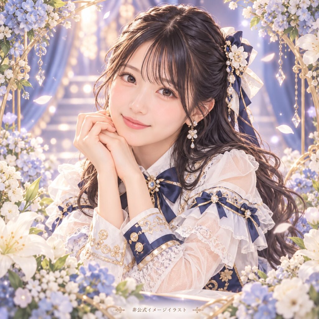 北原ももの紹介用・非公式AIイメージイラスト