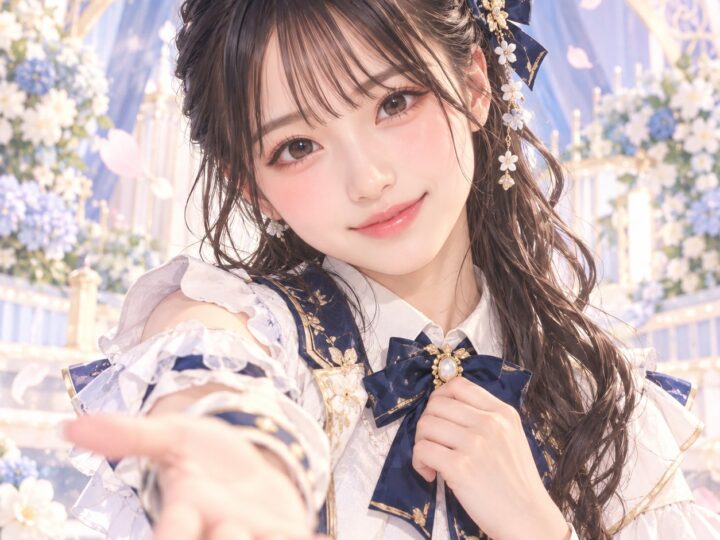 北川 陽彩の紹介用・非公式AIイメージイラスト