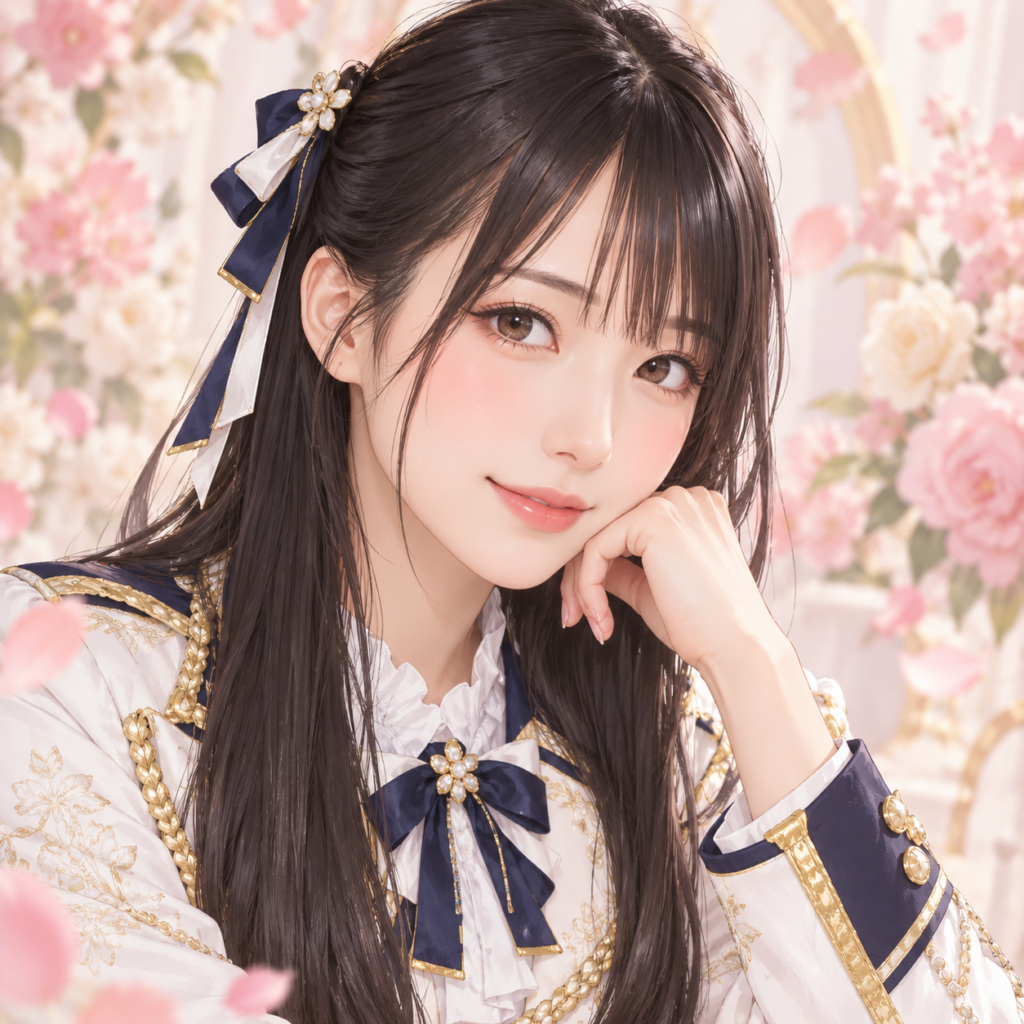 原田 清花のプロフィール用・非公式イメージイラスト