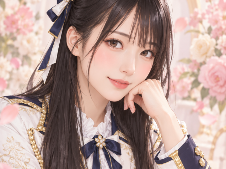 原田 清花のプロフィール用・非公式イメージイラスト