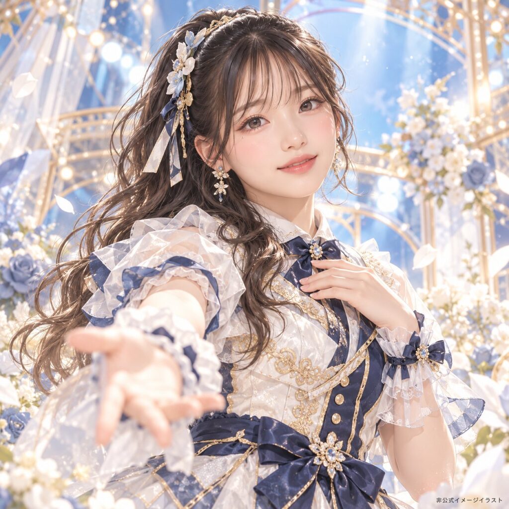 吉田姫杷の紹介用・非公式AIイメージイラスト