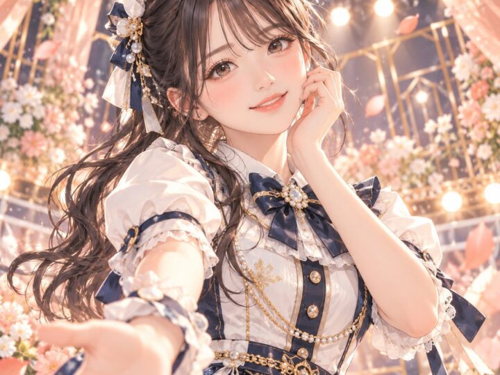 吉見 純音の紹介用・非公式AIイメージイラスト