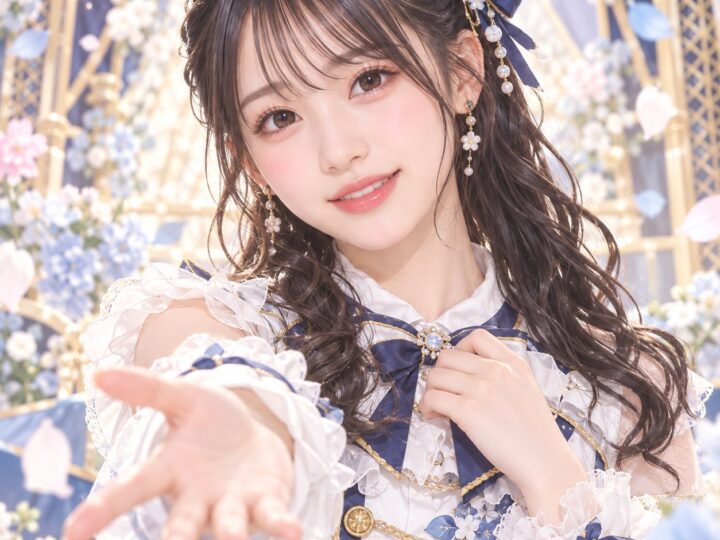 善家 侑莉花の紹介用・非公式AIイメージイラスト