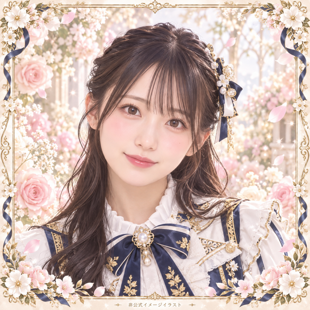 坂川 陽香の紹介用・非公式AIイメージイラスト