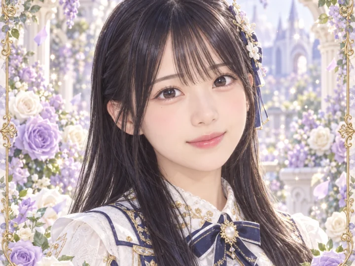増田三莉音の紹介用・非公式AIイメージイラスト