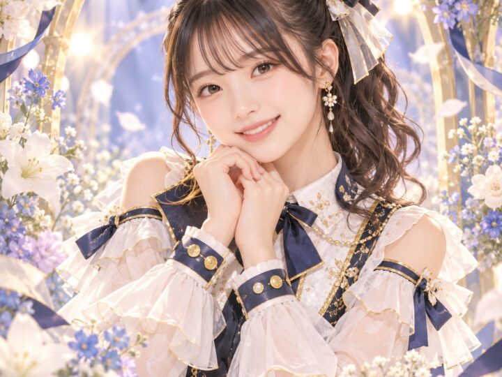 大坪茉乃の紹介用・非公式AIイメージイラスト