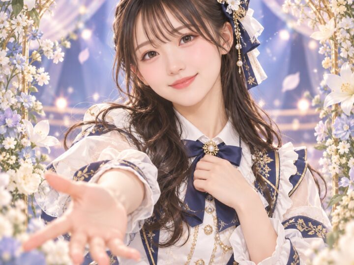 大村杏の紹介用・非公式AIイメージイラスト