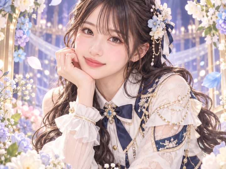 大賀 彩姫の紹介用・非公式AIイメージイラスト