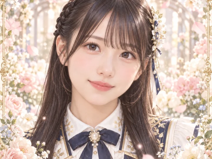 大野愛実の紹介用・非公式AIイメージイラスト
