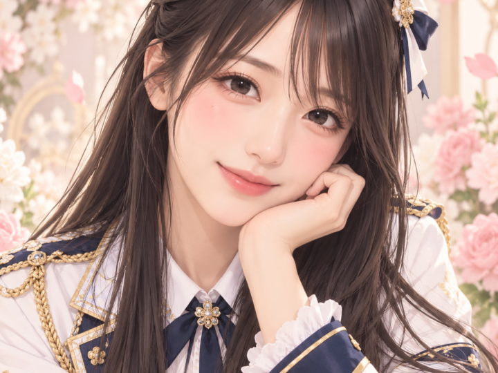 奥田 唯菜のプロフィール用・非公式イメージイラスト