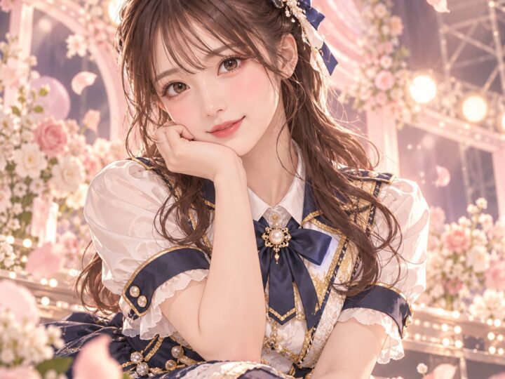 宮原 心音の紹介用・非公式AIイメージイラスト