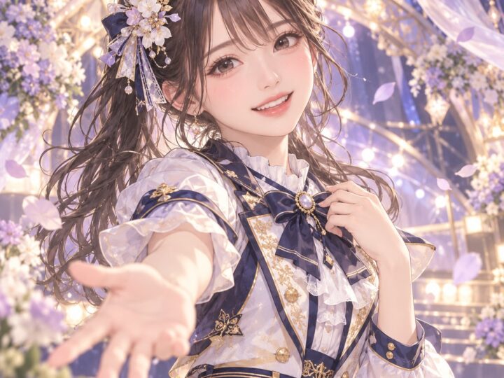 宮本 杏海の紹介用・非公式AIイメージイラスト