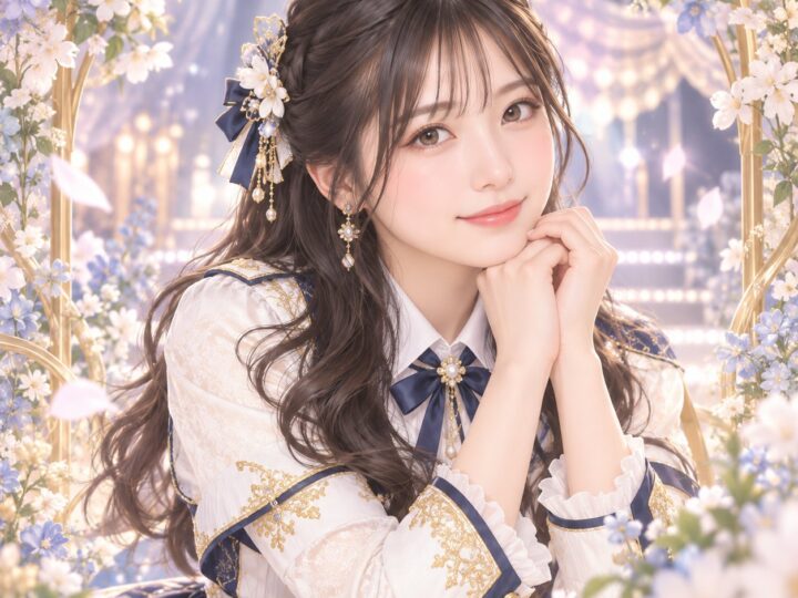 宮本倫花の紹介用・非公式AIイメージイラスト