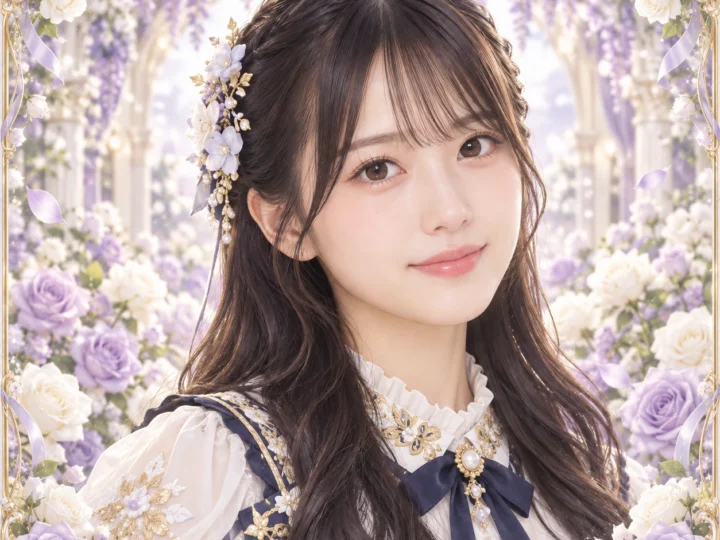 小津玲奈の紹介用・非公式AIイメージイラスト