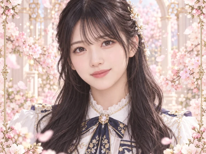 小田倉麗奈の紹介用・非公式AIイメージイラスト