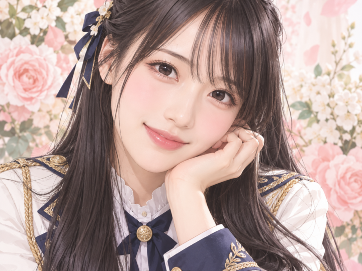 尾崎 世里花のプロフィール用・非公式イメージイラスト