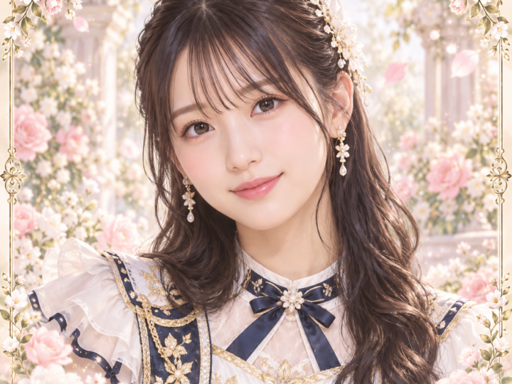 川嶋美楓の紹介用・非公式AIイメージイラスト