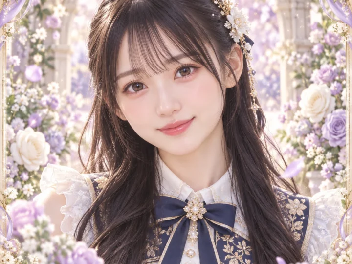 川﨑桜の紹介用・非公式AIイメージイラスト