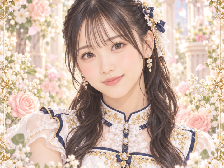 工藤由愛の紹介用・非公式AIイメージイラスト